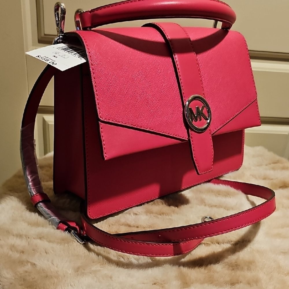 Michael Kors Fuchsia Crossbody Bag